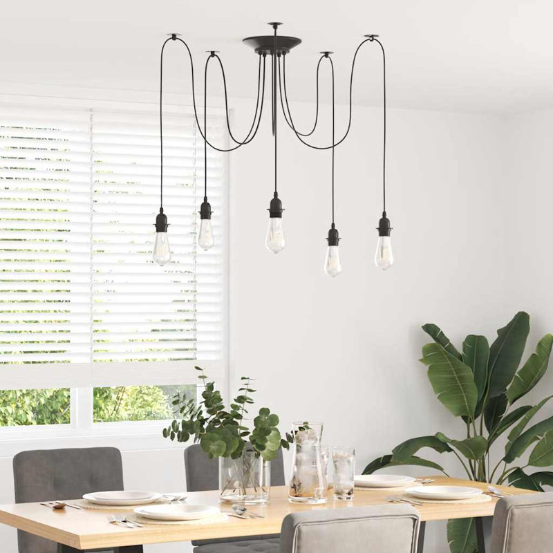 Barakha 5 - Light Black Pendant