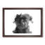Staffordshire Bull Terrier Dog in Abstract - Framed Print-55729784-55729783