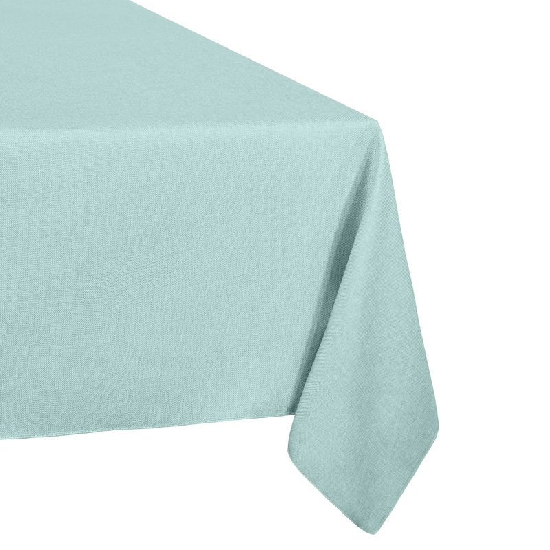 Nappe Delatte, 84 po x 60 po, oblong, Bleu clair