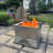 Square Stainless Steel Smokeless Fire Pit