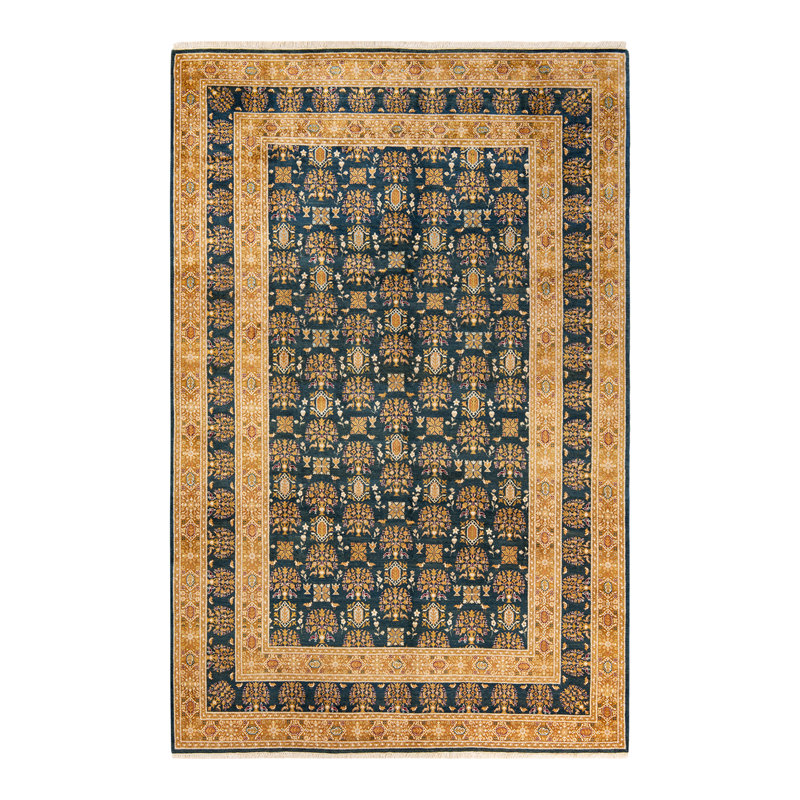 Classic One-of-a-Kind 6' 2" X 9' 6" Hand Knotted Area Rug