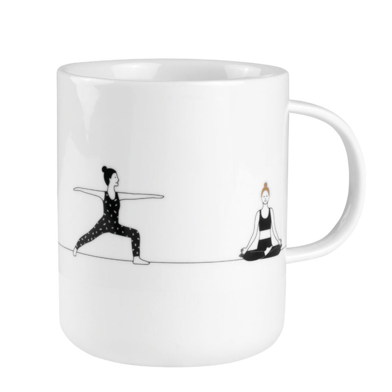 Tasse à café en porcelaine Hobby