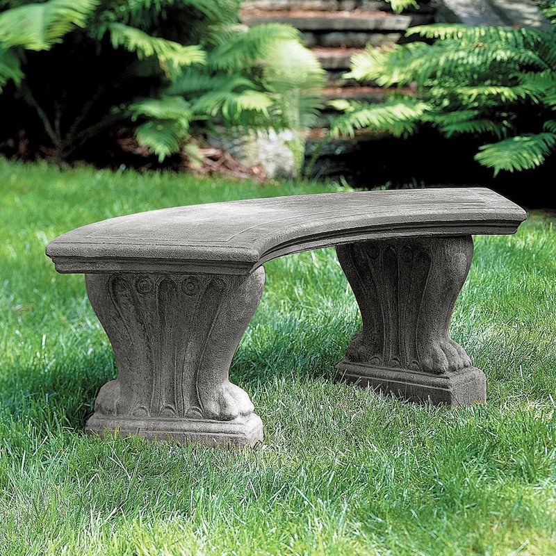Malagrida Outdoor Bench, Greystone