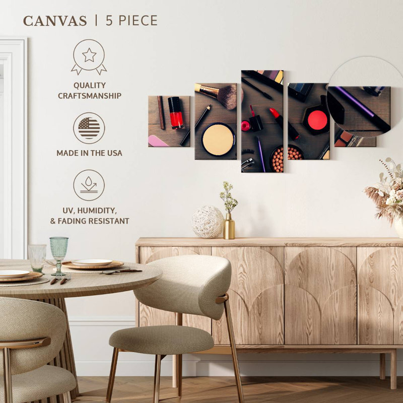 Makeup Set, 24" H x 55" W