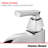Belmeade Single-handle Bathroom Faucet with Drain Assembly-89404600