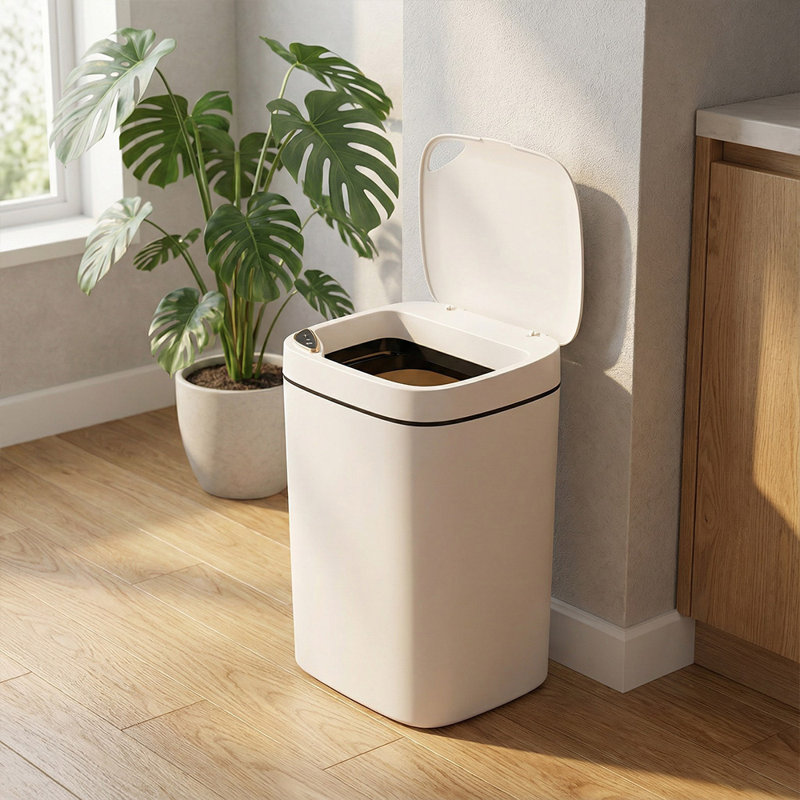 Plastic Motion Sensor Waste Bin, 16L