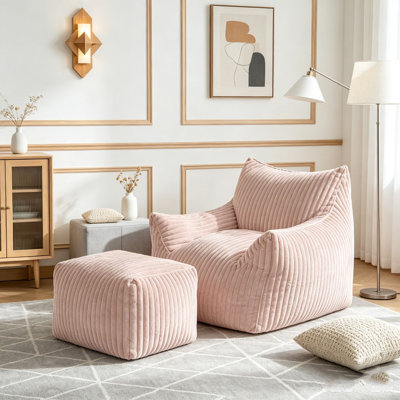 Sofa Chair with Ottoman