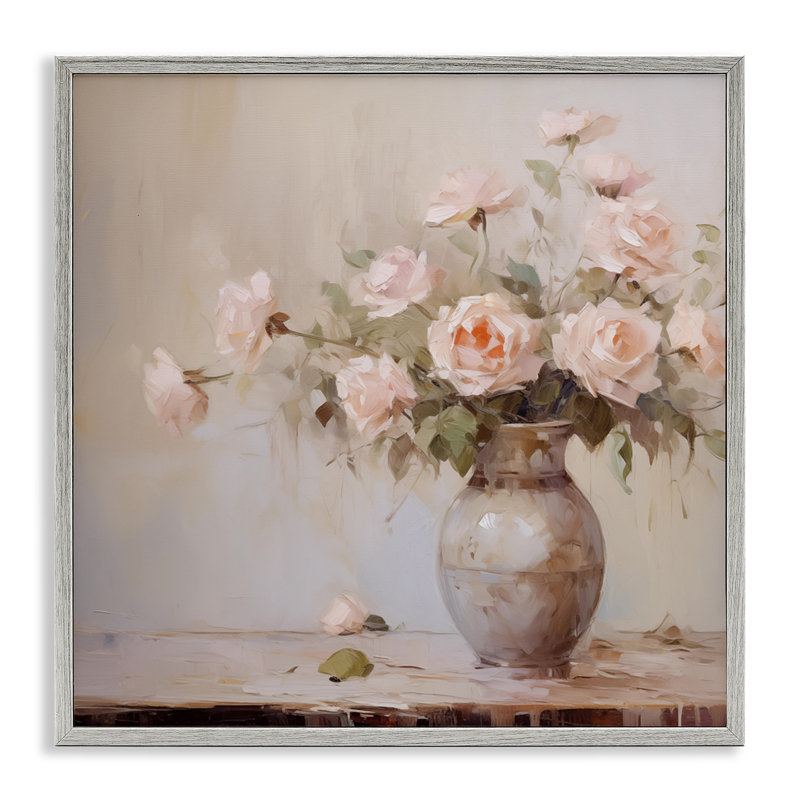 Giclée romantique encadrée, design par Arlington Prints, Estampe numérique Farmhouse, H 12 po x l 12 po
