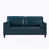 Navy Blue Faux Leather sélectionné