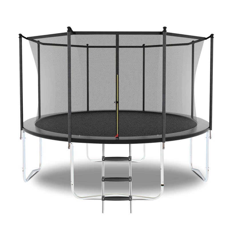 Creationstry 14.1 x 14.1 Round Backyard Trampoline