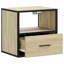 40cm W Metal Bedside Table-2076591231