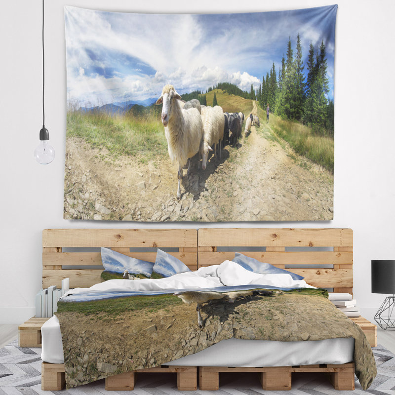 Polyester Tapestry, 68" H x 80" W
