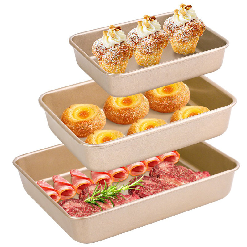 Ensemble de plats de cuisson antiadhésifs Amagabeli