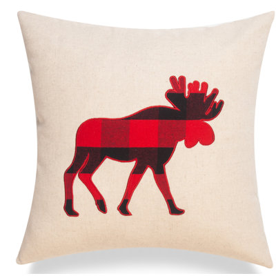Cottage Life Patchwork Cotton Blend Throw Pillow