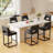 Upholstered Counter Height Bar Stool With Solid Wood Legs-689496962