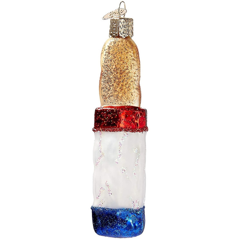 Ornement en verre soufflé pour arbre de Noël Old World