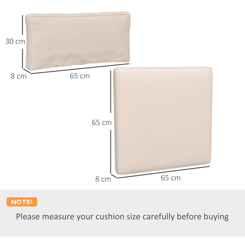 Outdoor Seat Cushion Set