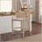 Handcrafted Rattan Counter Stool 25" H