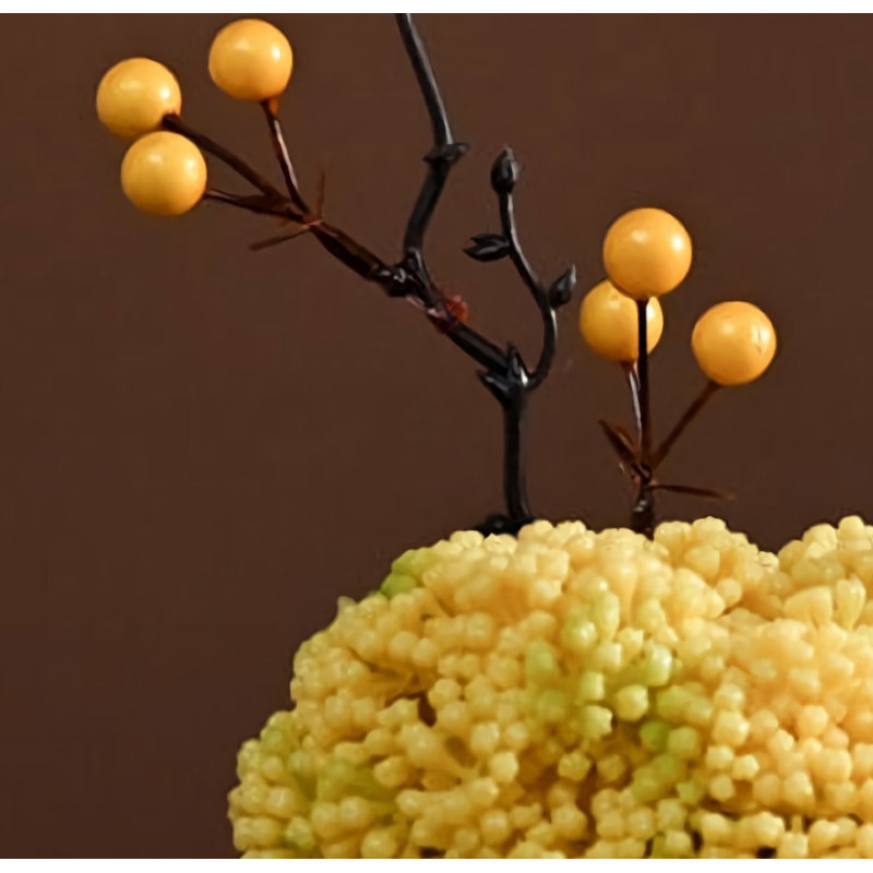 Décoration de fleurs simulées