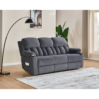 Acklen 85'' Upholstered Reclining Sofa