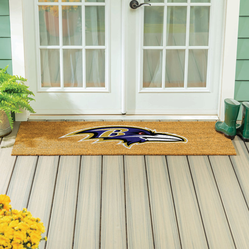 Très grand tapis couleur coco Baltimore Ravens, 60 po x 24 po