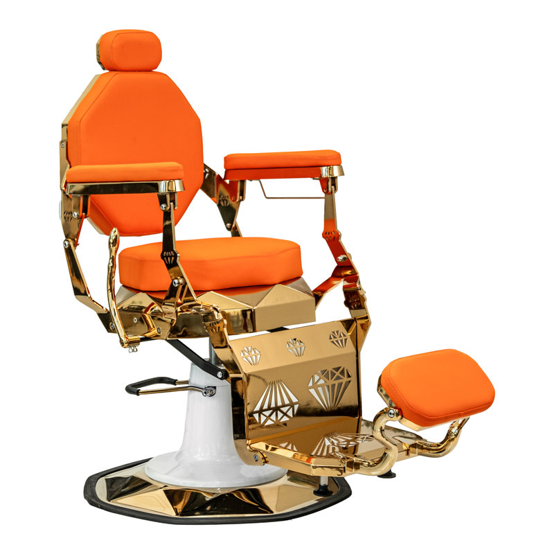 LEON Barber Chair, Orange