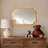 1-Piece Natural Rattan Wall Mirror