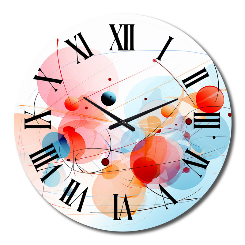 Horloge murale géométrique minimaliste géométrique moderne, Grand