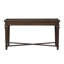 Console de canapé de style traditionnel, meubles de salon à finition espresso