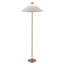 Lampe sur pied supérieure dorée 1 lumière Adler