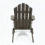 Chaise Adirondack pliable en bois d'acacia-102413767