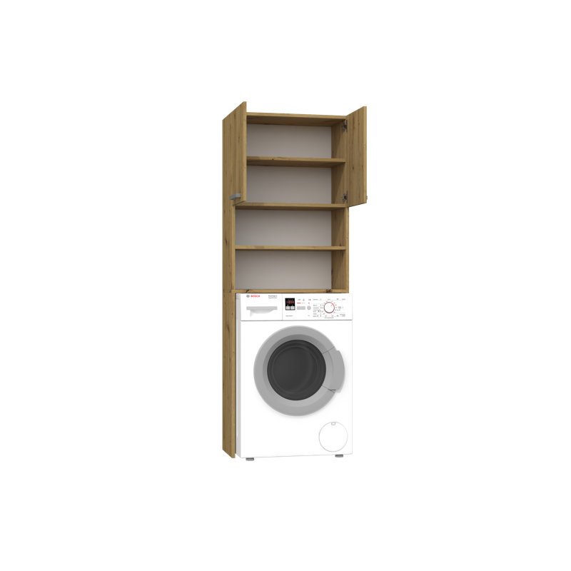 Jennette Linen Cabinet, Artisan Oak