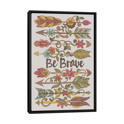 «Be Brave II», impression sur toile tendue