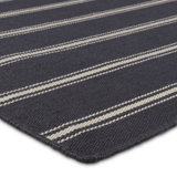 Striped Area Rug in Navy/Ivory