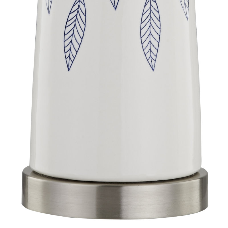 Maggie 23" Bedside Porcelain Table Lamp Set