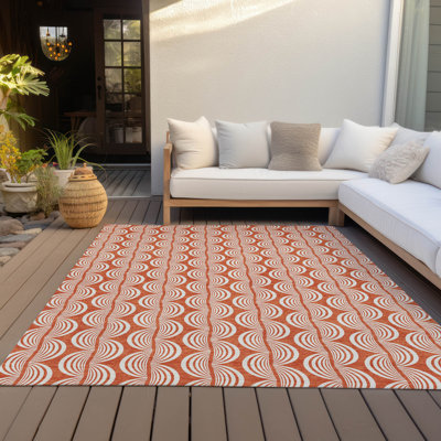Machine Washable Indoor/Outdoor Chayden ACN1055 Rug