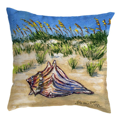 Housse et insert de coussin extérieur Conch Found