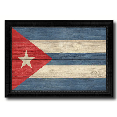 Impression sur toile, "cuba country"