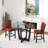 Upholstered Counter Stool with Solid Wood Frame-474058212
