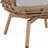 Outdoor Wicker High-back Swivel Lounge Chair