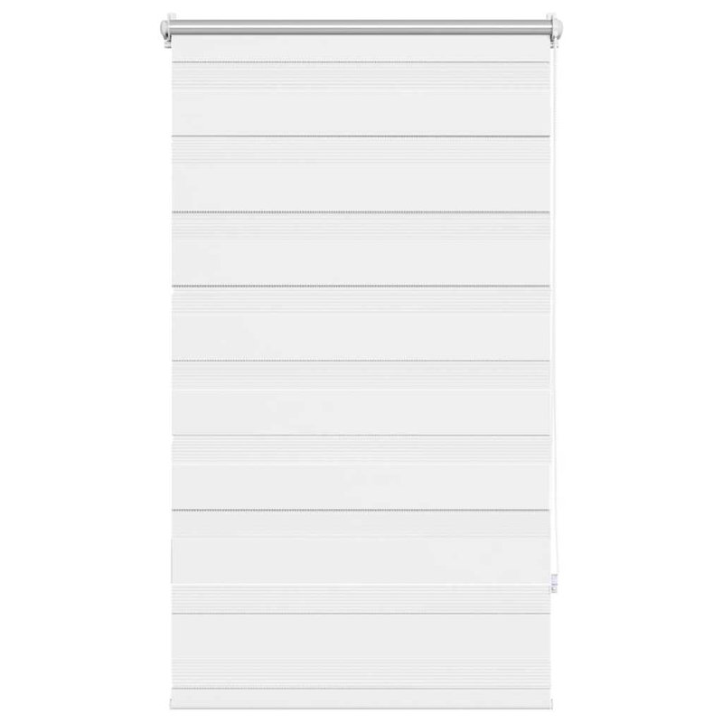 Semi Sheer Roller Blind, 90cm W x 150cm L, White