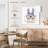 Happy Hipster Bunny-1254874723