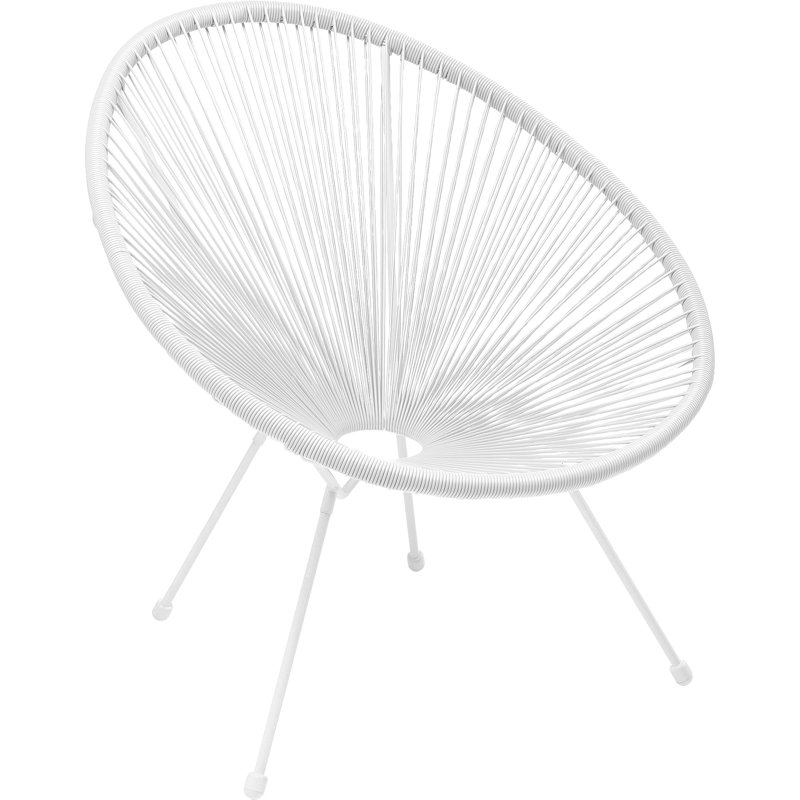 Acapulco armchair, White