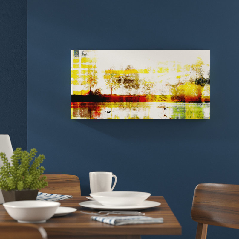 1 Piece Wrapped Canvas Wall Art, 30cm H x 61cm W x 5cm D