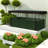 Durable Steel Planters With Shade Cloth For Home Or Garden
