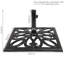 Romig Heavy Duty Cast Iron Free Standing Umbrella Base
