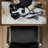 Sitting dog - 15.75"x31.50" Desk mat