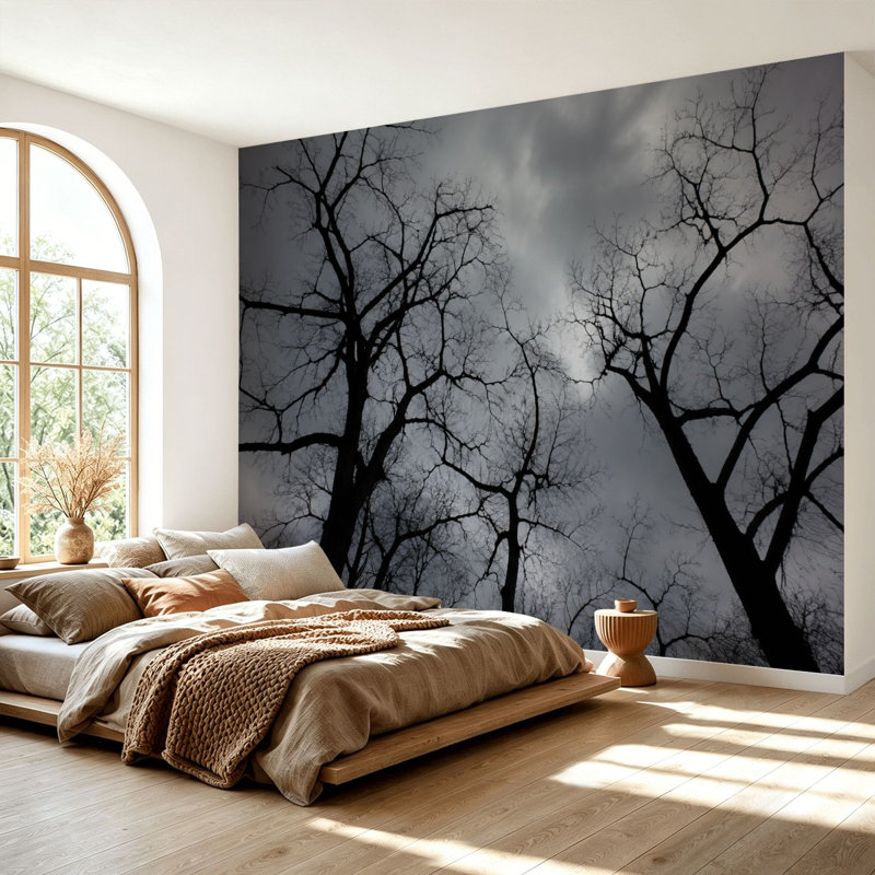 Papier peint adhésif auto-adhésif moderne pour la chambre à coucher Peel and Stick L 69 po x l 96 po