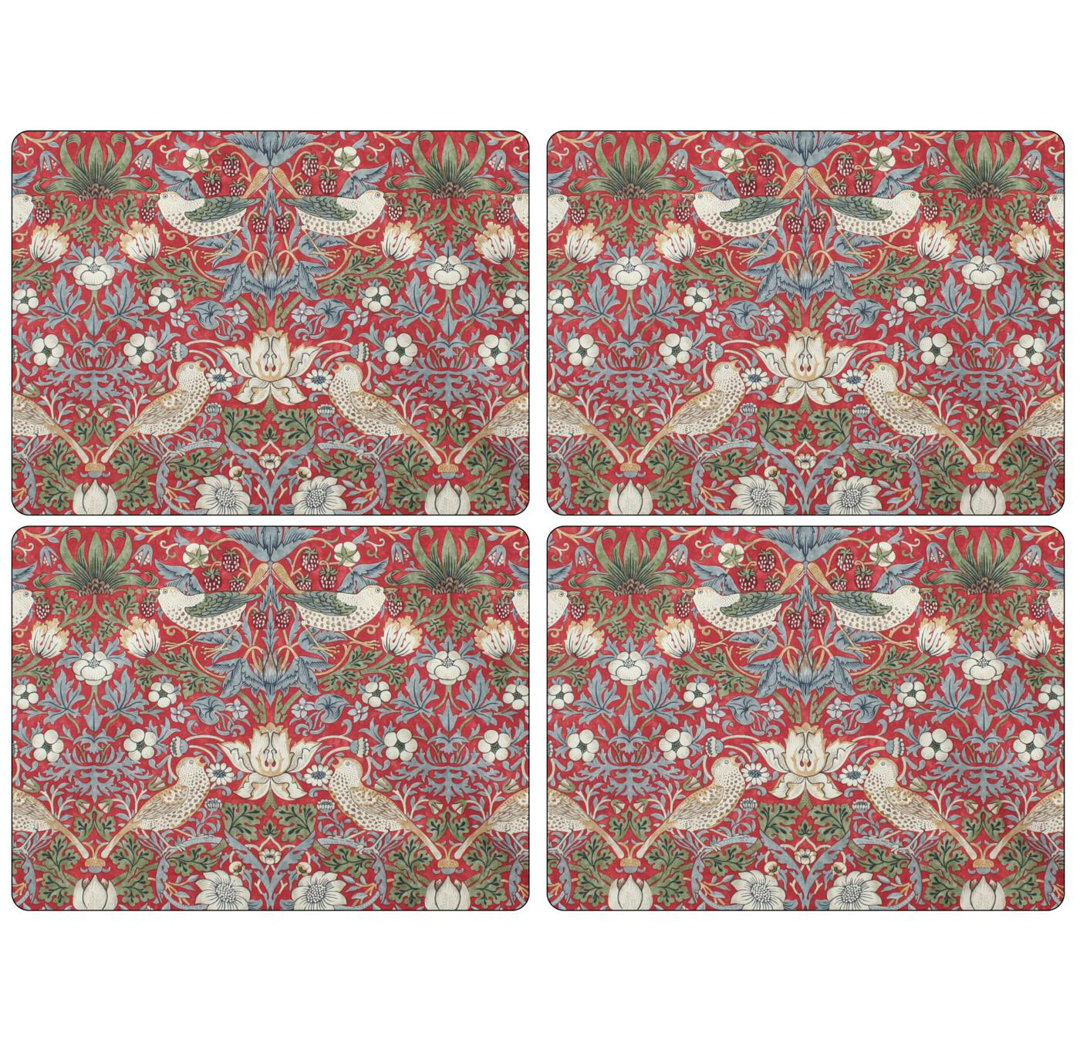 Morris & Co, Strawberry Thief - Placemats - Image 2