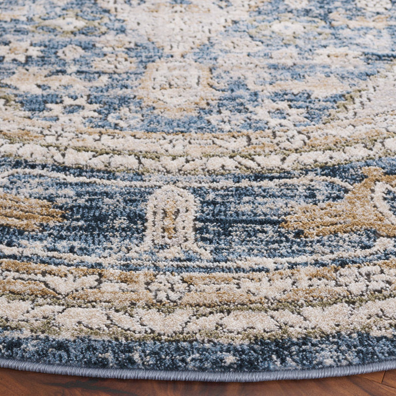 Jareka Performance Oriental Rug, Round 6'7"